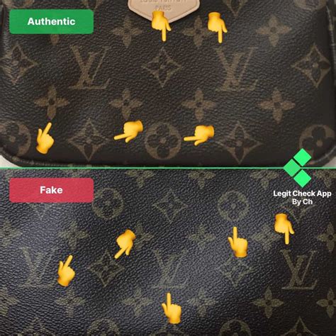 fake iridescent louis vuitton|false louis vuitton logos.